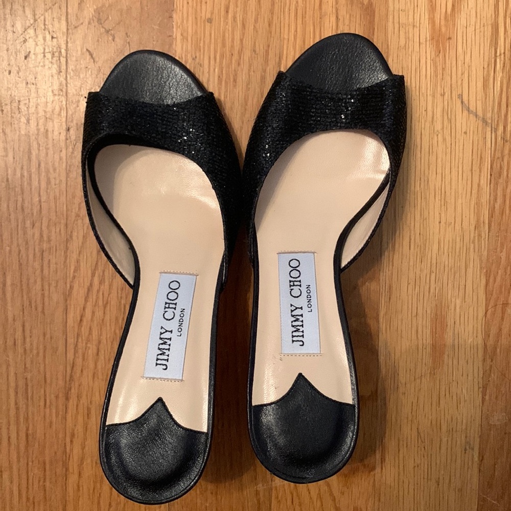 Jimmy Choo black heels